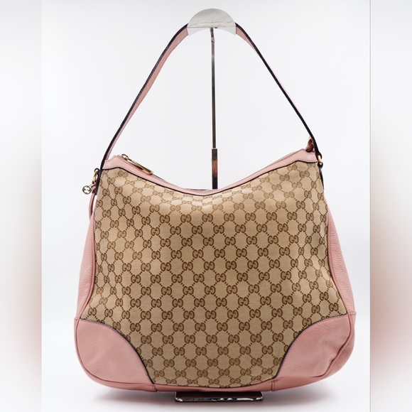 Gucci Handbags - ❌️❌️SOLD❌️❌️AW44❤️ GUCCI GG Monogram Canvas Bree Hobo Bag